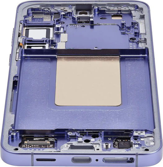 Oled Assembly Frame Compatible Samsung Galaxy S24 Plus 5g Us & International Version Aftermarket Plus Cobalt Violet