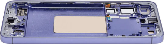 Oled Assembly Frame Compatible Samsung Galaxy S24 Plus 5g Us & International Version Aftermarket Plus Cobalt Violet