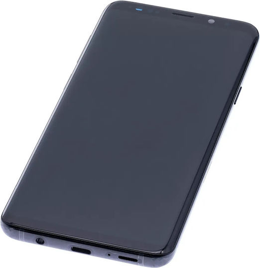 OLED модул с рамка Samsung Galaxy S9 Plus Service Pack полунощно черен
