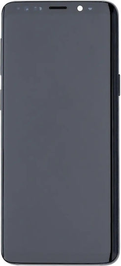 Oled Assembly Rahmen Samsung Galaxy S9 Aftermarket Plus Mitternachts-Schwarz