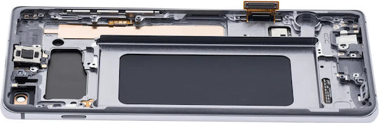 Oled Assembly Frame Samsung Galaxy S10 Plus Aftermarket Plus Prism Ceramic Black