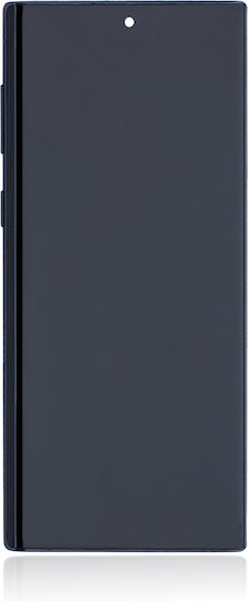 Oled Assembly Frame Samsung Galaxy Note 10 Service Pack Aura Glow Silver