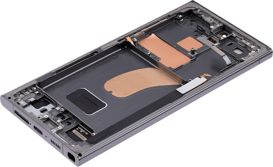Oled Asamblare Cadru Samsung Galaxy S23 Ultra 5g Us și International Service Pack Verde