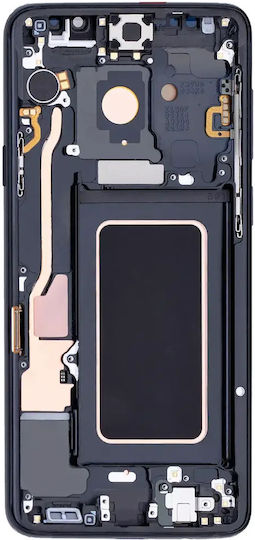 OLED модул с рамка Samsung Galaxy S9 Plus Service Pack полунощно черен