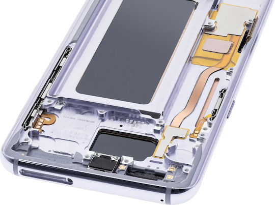OLED модул с рамка за Samsung Galaxy S8 aftermarket Plus орхидейно сив