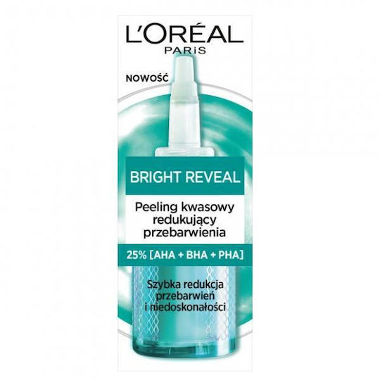 L'oreal Paris Bright Reveal Acid Peeling care reduce decolorarea 25ml