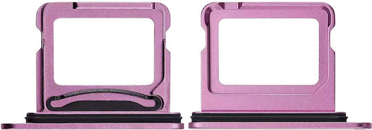 Dual Sim Card Tray Iphone 16 16 Plus Pink