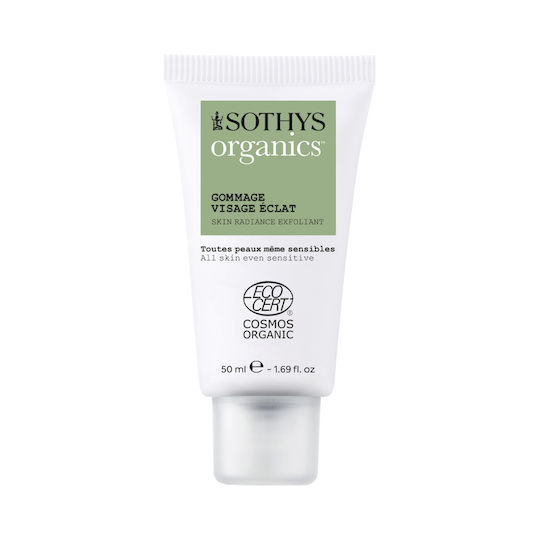 Sothys Organics Skin Radiance Exfoliant Face Scrub Cream for Face Peeling 50ml