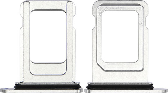 Einzeln Sim-Kartenfach Für iPhone 14 Pro 14 Pro Max Silber