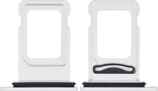 Dual Sim Card Tray Iphone Xr White