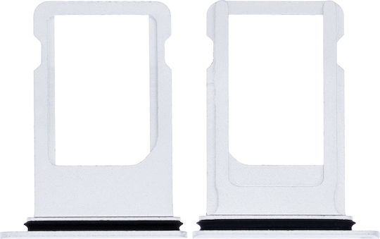 Sim Card Tray Iphone 8 Plus Silver
