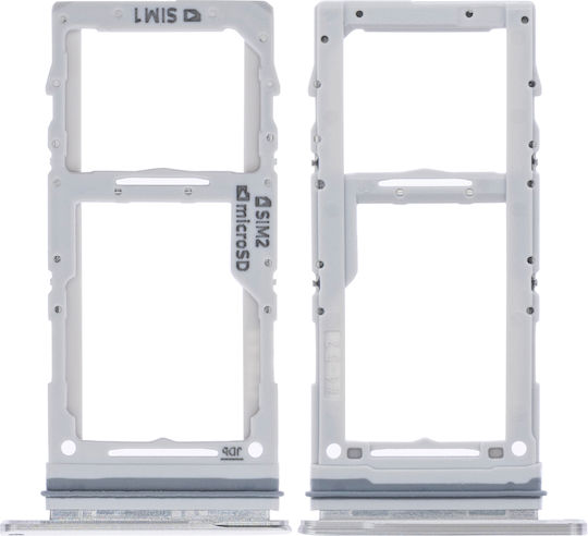 Dual Sim Card Tray Samsung Galaxy A71 5g A716 2020 Prism Cube Silver