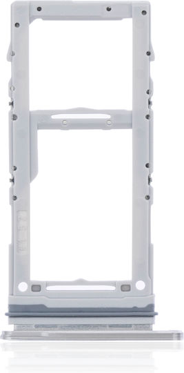 Dual Sim Card Tray Samsung Galaxy A71 5g A716 2020 Prism Cube Silver