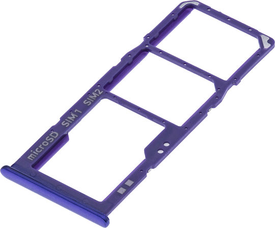 Dual Sim Card Tray Samsung Galaxy A30s A307 2019 Violet