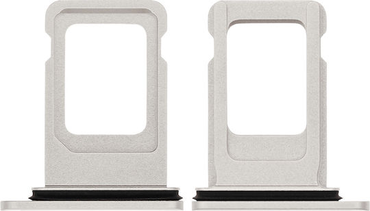 Single Sim Card Tray Iphone 11 White