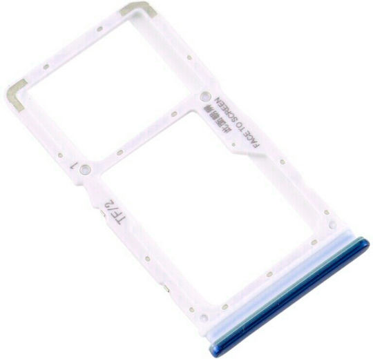 Sim Card Tray Xiaomi Redmi Note 8 Pro Blue