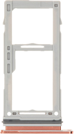 Dual SIM-Kartenhalter Samsung Galaxy S10 S10 Plus S10e Flamingo Rosa