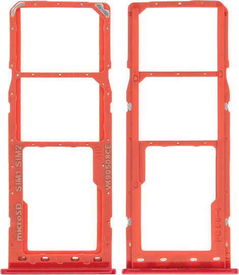 Dual SIM-Kartenhalter Samsung Galaxy A10 A105 2019 Rote