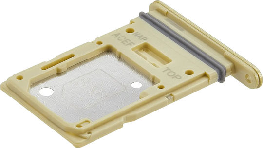 Single Sim Card Tray Samsung Galaxy A35 5g A356 2024 Premium Lemon