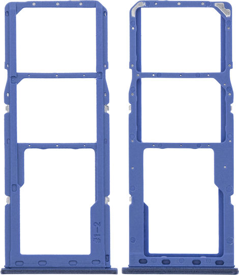 Dual Sim Kartenhalter Samsung Galaxy A21s A217 2020 Blau