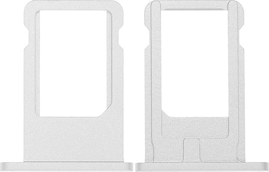 Sim Card Tray Iphone 6 Silver
