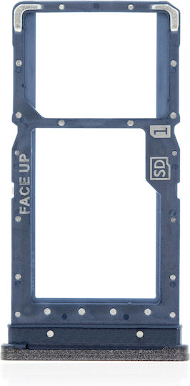 Sim-Kartenfach Motorola Moto G Play Xt2093 2021 Echtes Oem Blitz Grau