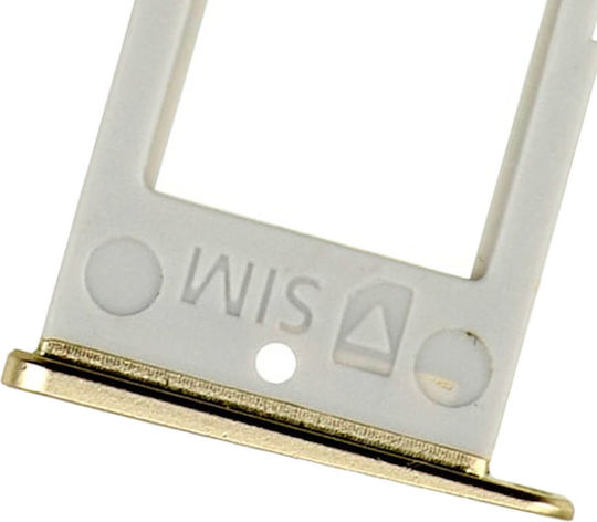 Sim Card Tray Samsung Galaxy S6 Edge Gold