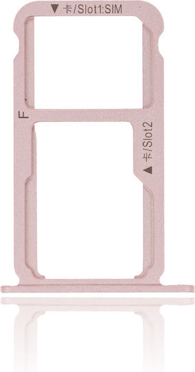 Sim Card Tray Huawei Ehre 8 Sakura Rosa