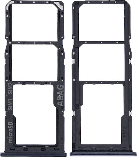 Dual SIM Kartenhalter Samsung Galaxy A21s A217 2020 Schwarz