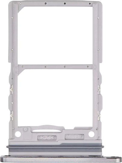 Dual Sim Card Tray Samsung Galaxy Z Flip 6 F741 Premium Silver Shadow