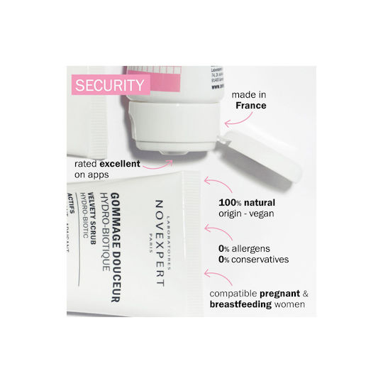 Novexpert Cremă Catifelată Pentru Scrub Față și Buze 60ml