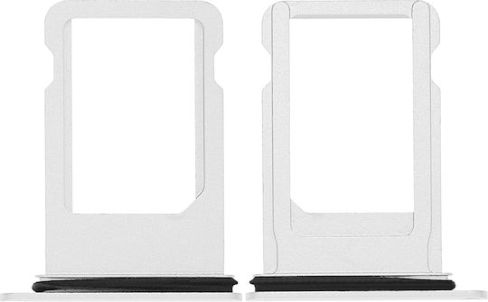 Sim Card Tray Iphone 7 Silver