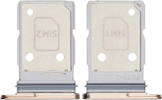 Dual SIM Kartenhalter Samsung Galaxy S26 Ultra S948 Rosa Gold