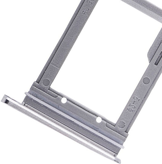 Single Sim Card Tray Samsung Galaxy S7 Edge Silver