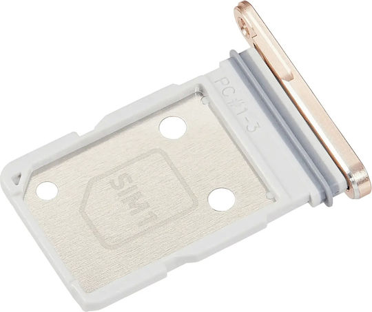 Dual SIM Kartenhalter Samsung Galaxy S26 Ultra S948 Rosa Gold