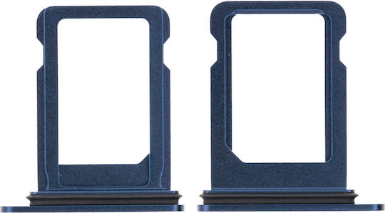 Single Sim Card Tray Iphone 12 Mini Blue
