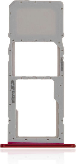 Single Sim Card Tray Lg K22 2020 Red