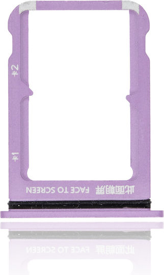 Sim Card Tray Xiaomi Mi 9 Lavender Violet