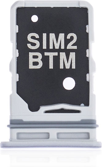 Tavă Dual SIM Samsung Galaxy A80 A805 2019 Alb Fantomă
