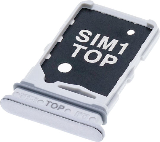 Tavă Dual SIM Samsung Galaxy A80 A805 2019 Alb Fantomă