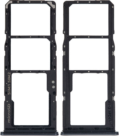Dual Sim Card Tray Samsung Galaxy A70 A705 2019 Black