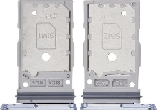Tavă Dual SIM Samsung Galaxy S25 S25 Plus Premium Iceblue