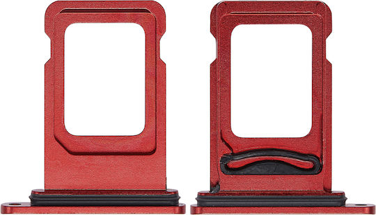 Dual Sim Card Tray Iphone Xr Red