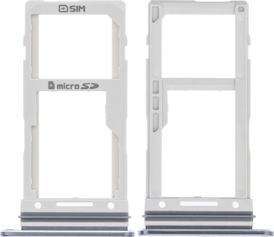 Sim Card Tray Lg G7 Thinq Platin Grau