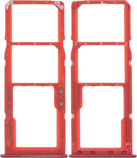 Dual Sim Card Tray Samsung Galaxy A71 A715 2020 Red