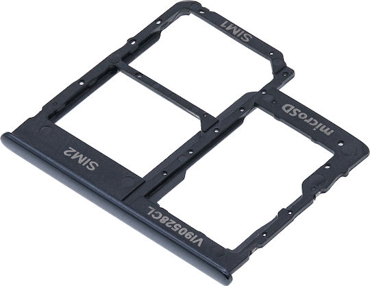 Dual Sim Card Tray Samsung Galaxy A40 A405 2019 Black