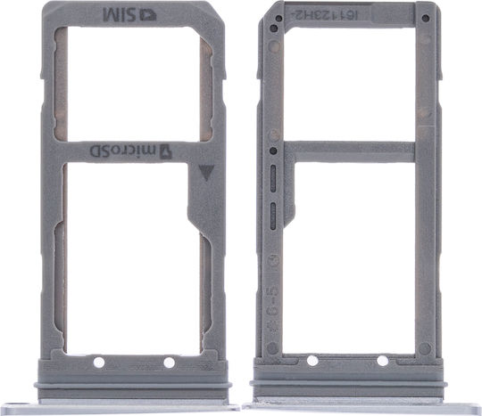 Dual Sim Card Tray Samsung Galaxy S7 Edge Black