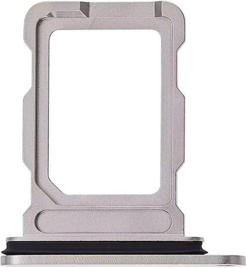 Einzelne SIM/SD-Kartenhalter Für iPhone 16 Pro 16 Pro Max Natürlicher Titan