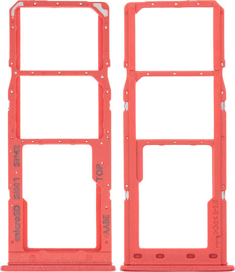 Dual SIM Kartenhalter Samsung Galaxy A02 A022 2020 Rote