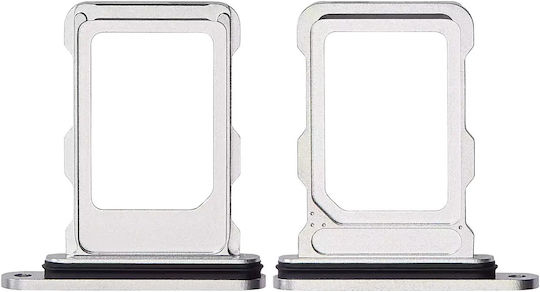 Single Sim Card Tray Iphone 16 Pro 16 Pro Max White Titanium